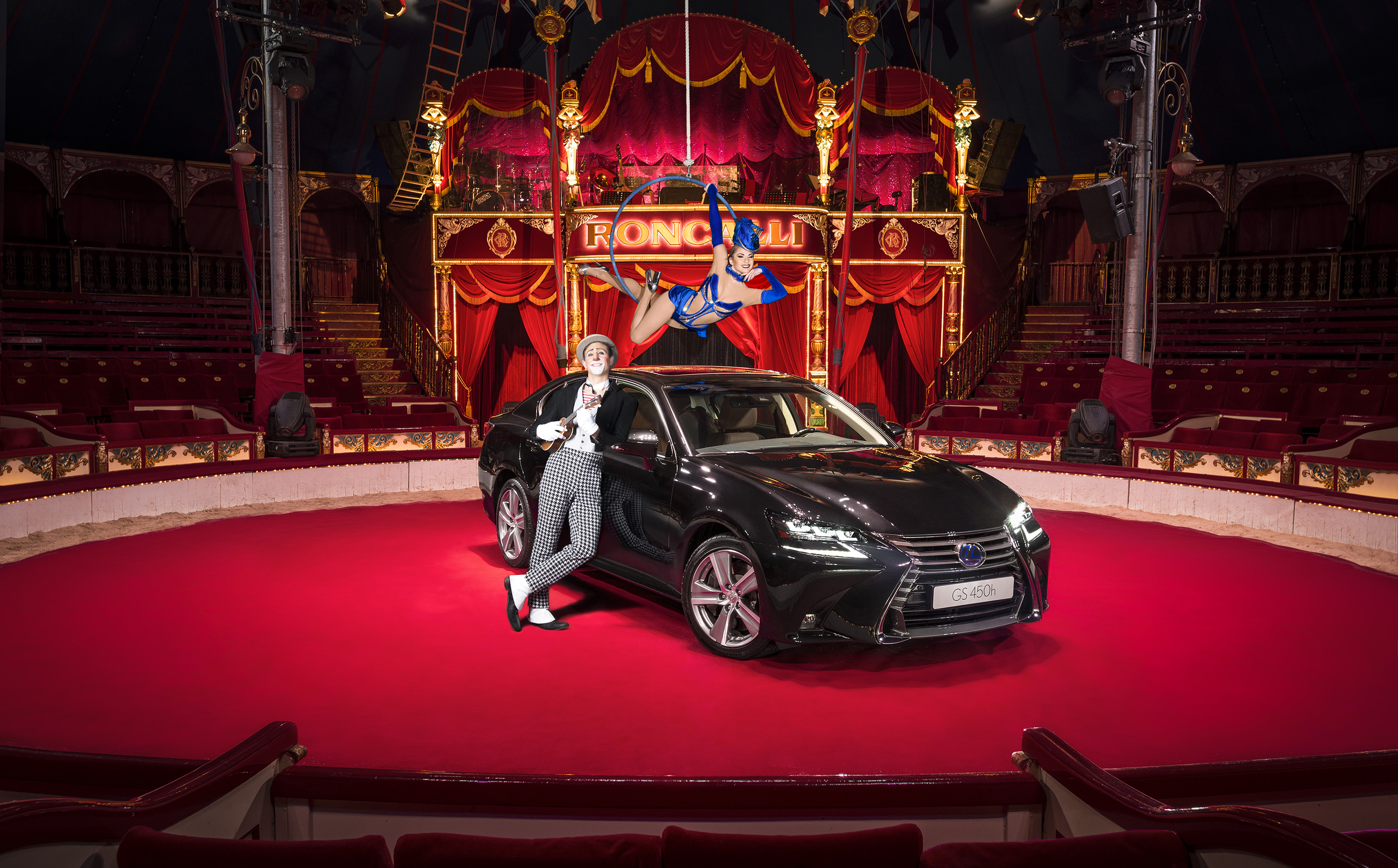 Lexus GS450h Circus Roncalli Rauhut Photography
