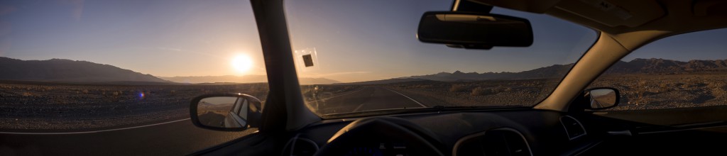 Auto Panorama Death Valley