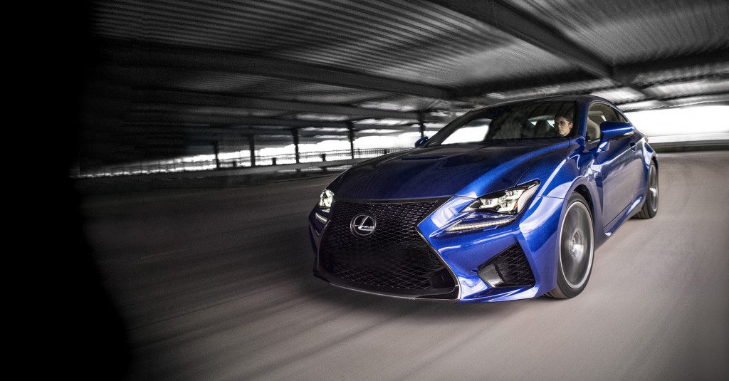 Lexus RCF fast