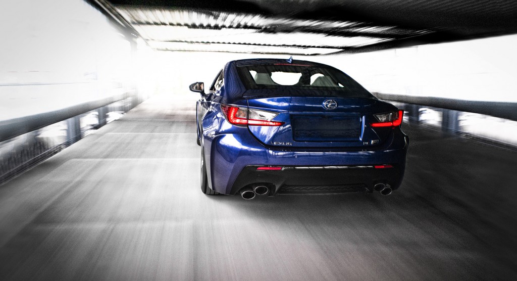 Lexus RCF back