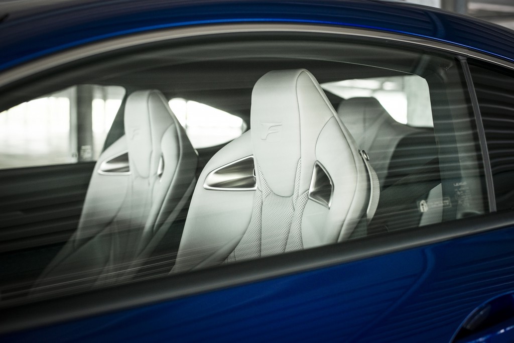 Lexus RCF Seats